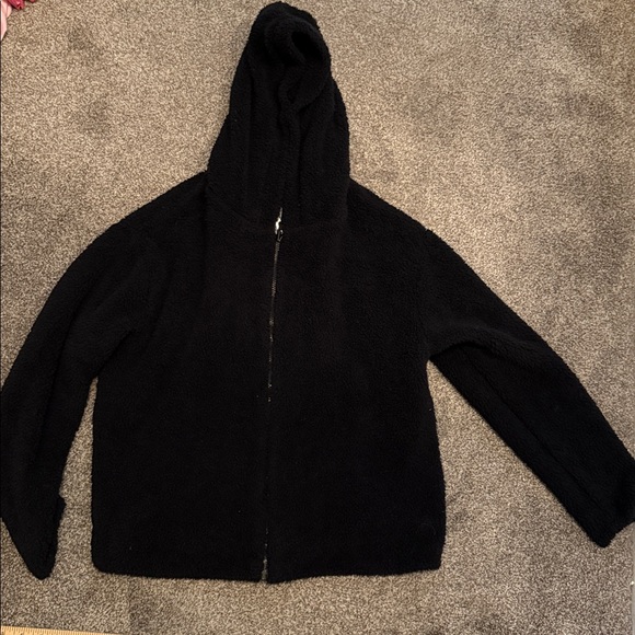 PINK reversible zip up jacket size small - Picture 7 of 9